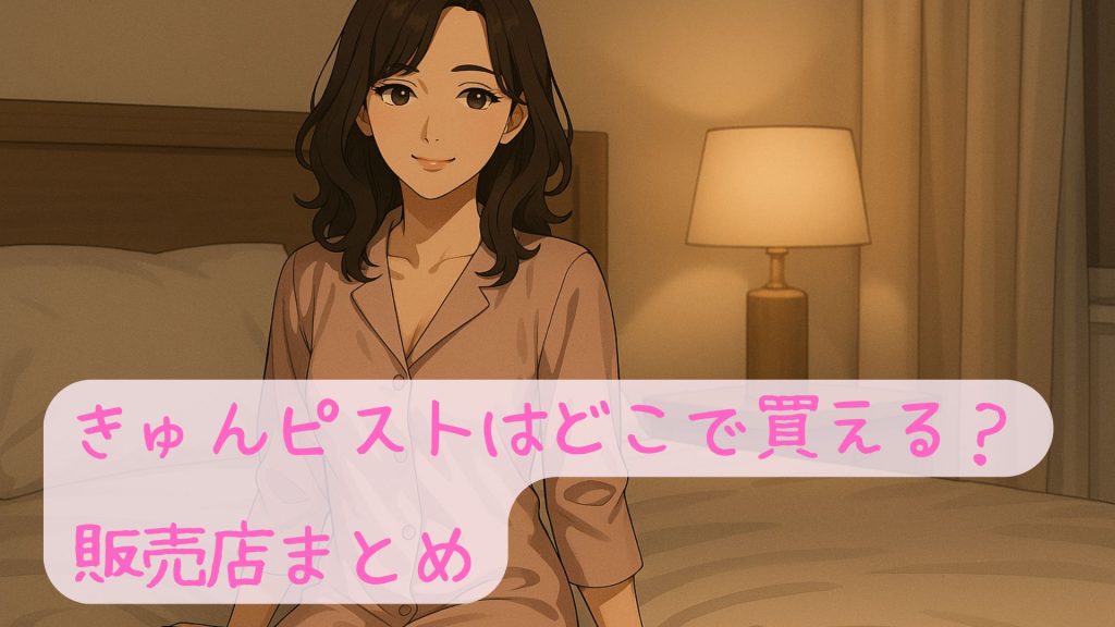 きゅんピストの販売店